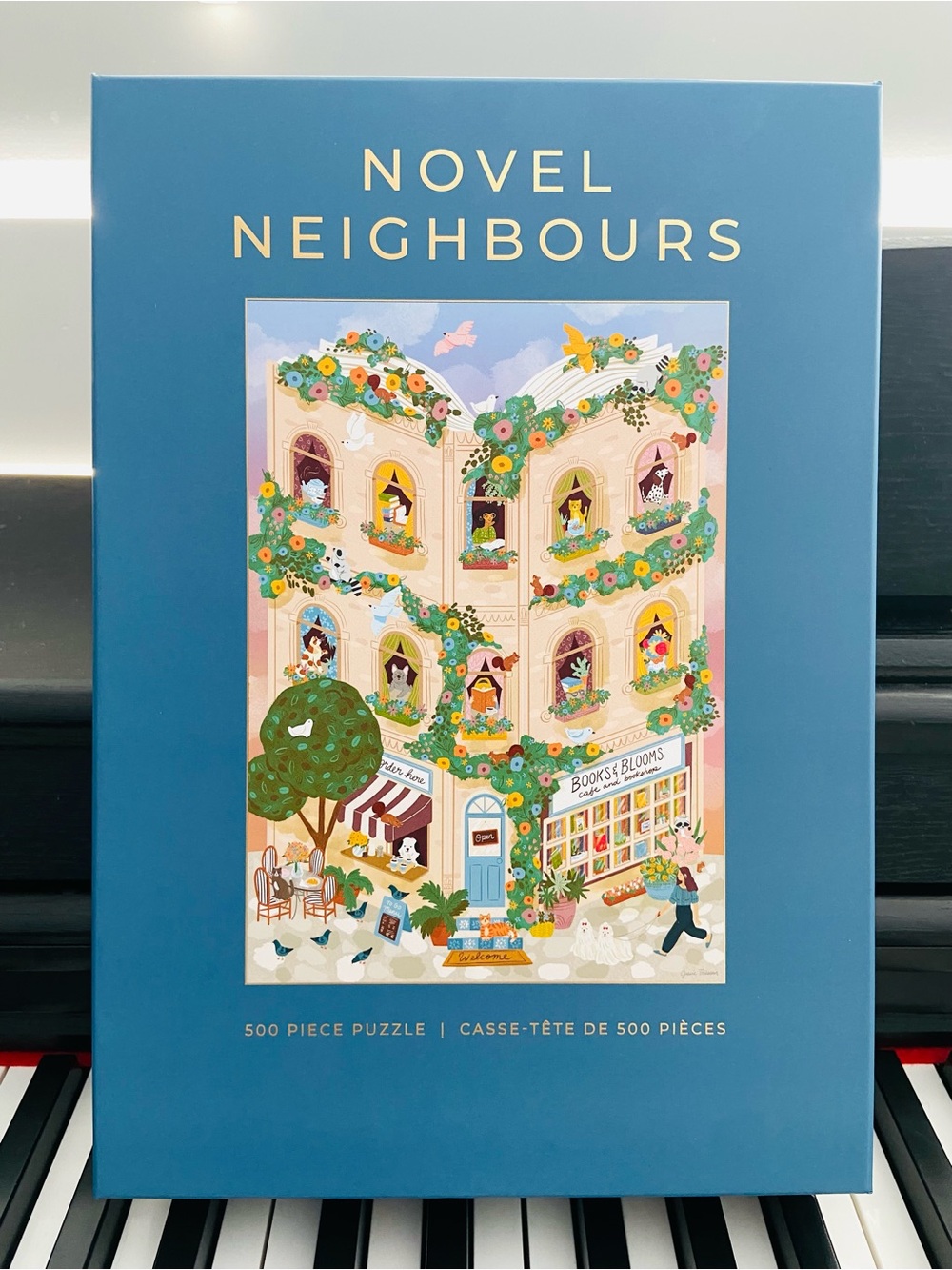 HOBBRY 500-Piece Jigsaw Puzzle: Novel Neighbours— NEW!